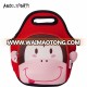 Sublimation cooler 4mm neoprene lunch bag for kids