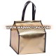 Wholesale Gold Portable Cake Cooler Bag Aluminium Foil Cooler Bag for Food