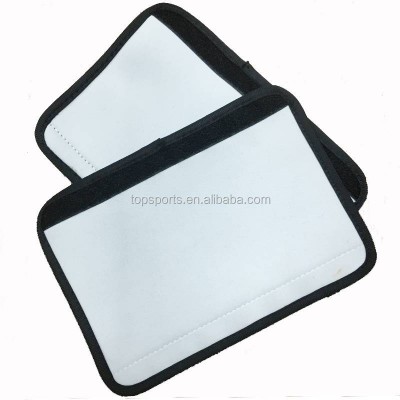 White Blank Neoprene Car Seat Belt Cover For Sublimation